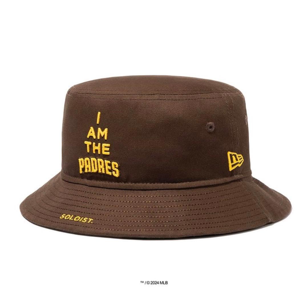 【新品☆タカヒロミヤシタ ザソロイスト×ニューエラ】パドレス バケットハット