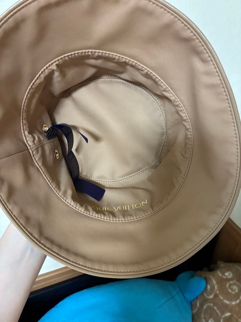 LOUIS VUITTON バケットハット ブラック