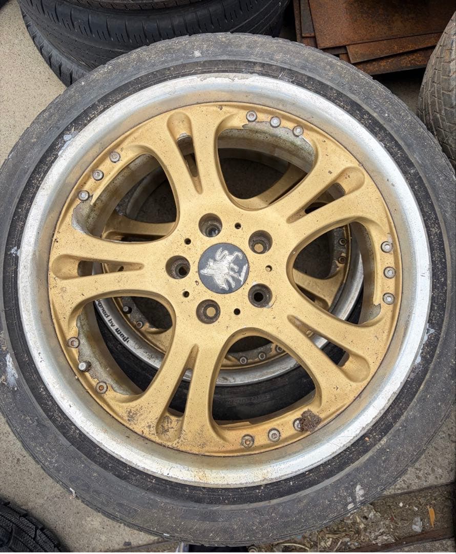 深リム　Weds　Kranze　ケルベロス　18インチ　9J？5H-114.3