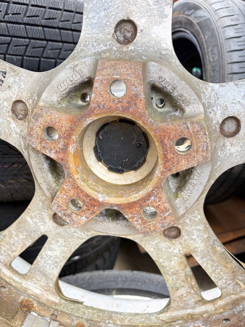 深リム　Weds　Kranze　ケルベロス　18インチ　9J？5H-114.3