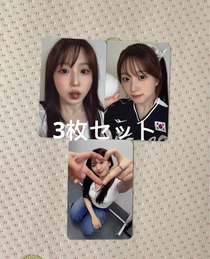 nmixx forward makestar ラキドロ へウォン 3枚セット