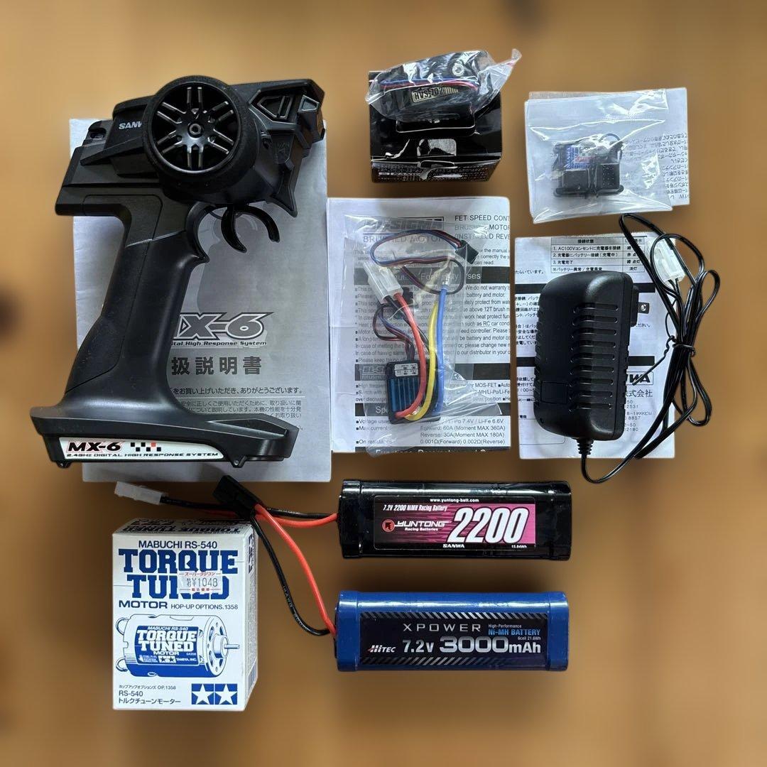 サンワ プロポ MX-6 EP スタートセット　お得なおまけ付き！