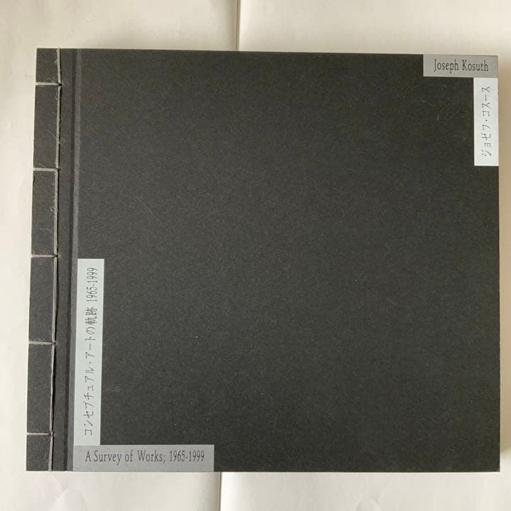 ジョセフコスース　図録　コンセプチュアルアートの軌跡 1965 1999