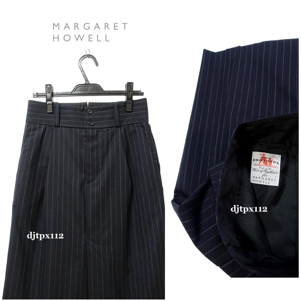 にしにし　新品同様*マーガレットハウエル×フォックスブラザーズ*スカート