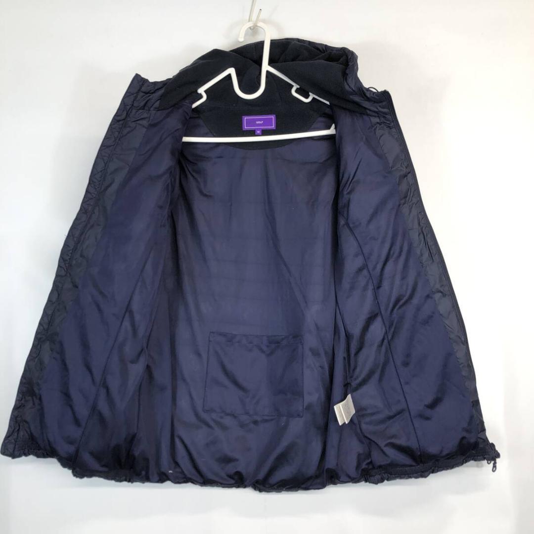 ビームスゴルフ パープルレーベル ダウンパーカー 袖デタッチャブル ダウンベスト