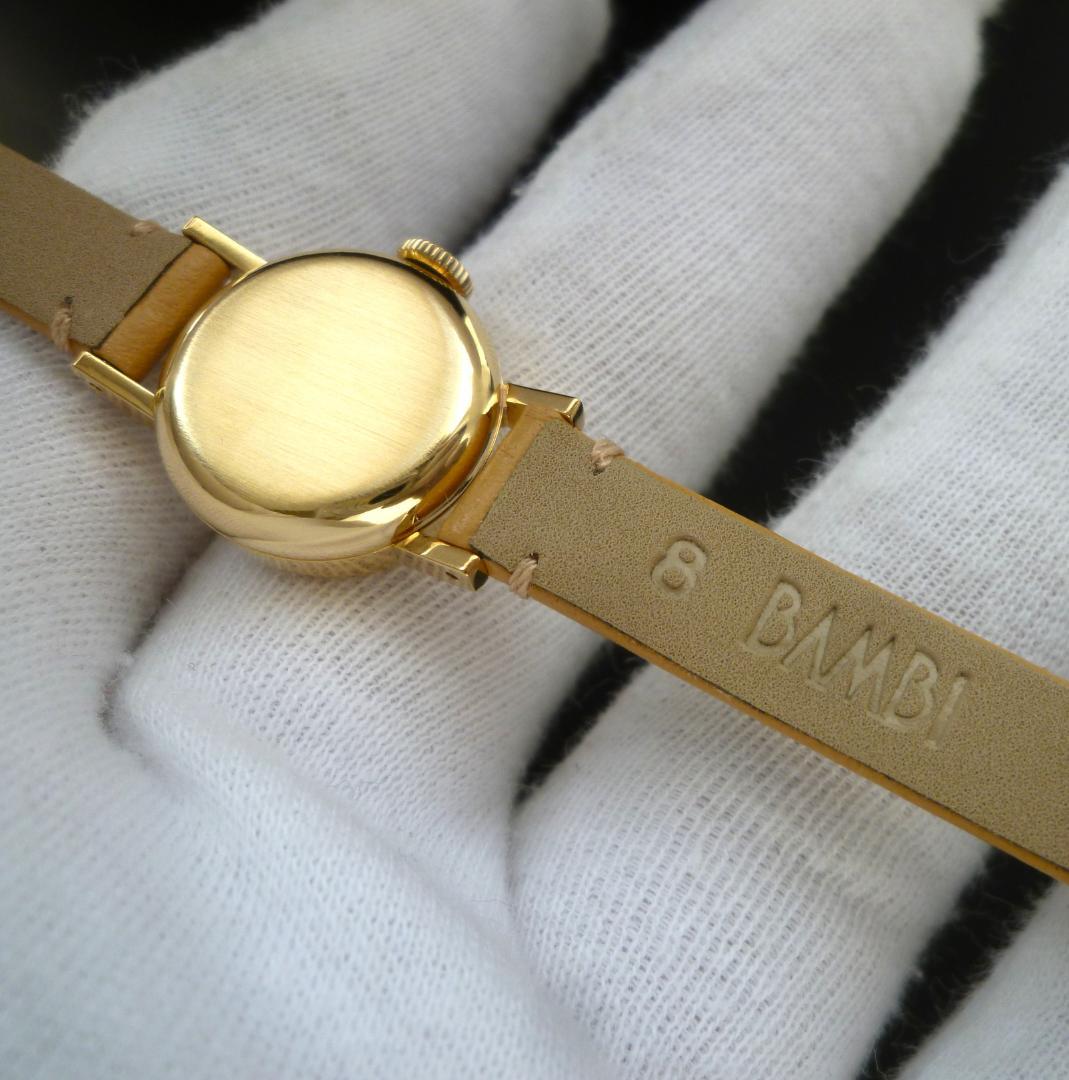 オメガ　1963年 18金無垢　カットガラス　レディース OH済　美品！