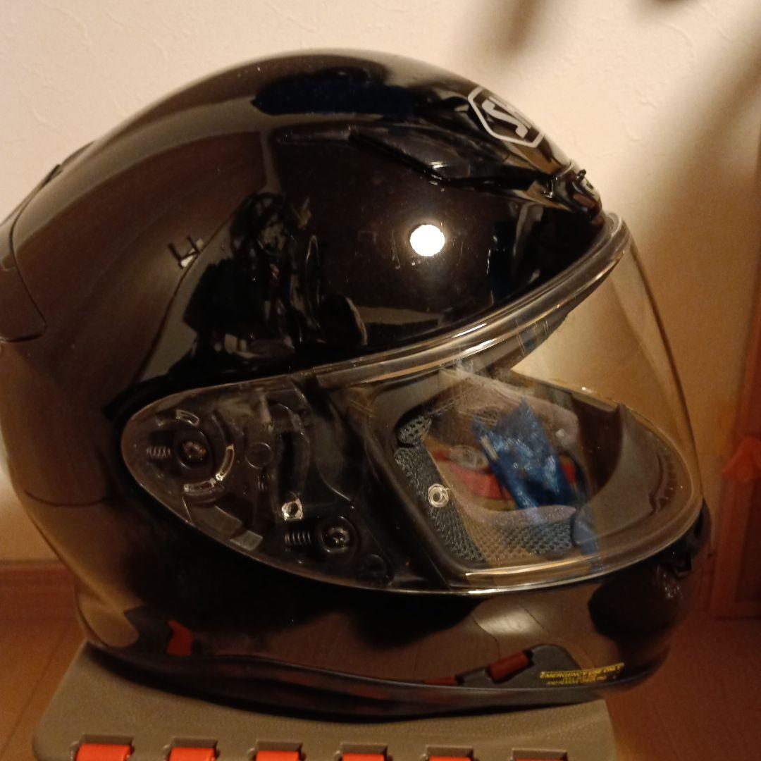 SHOEI 　Z-7フルフェイスヘルメット 　ピンロック付、新品チンカーテン等付