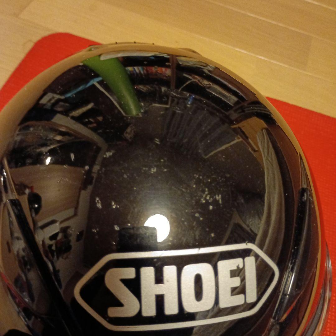SHOEI 　Z-7フルフェイスヘルメット 　ピンロック付、新品チンカーテン等付