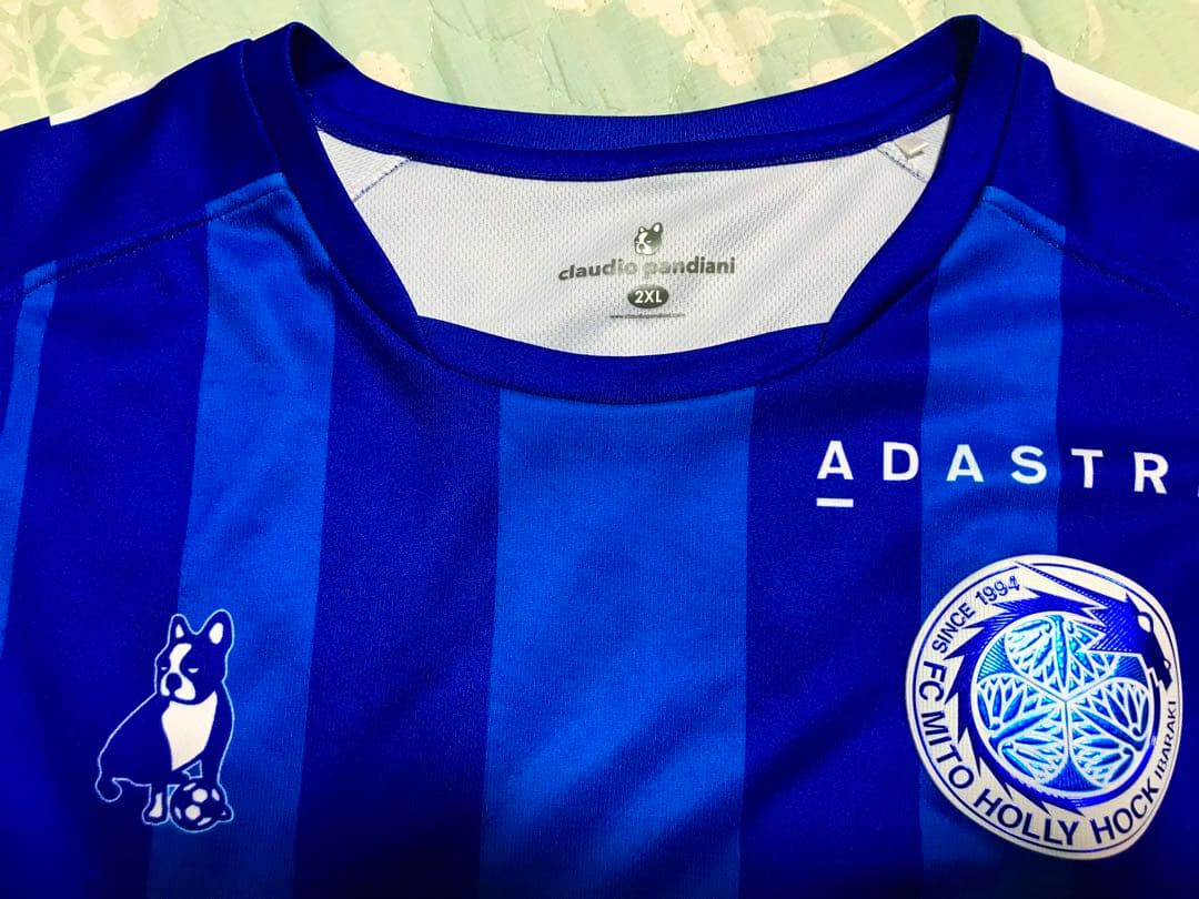 水戸ホーリーホック　ユニフォーム　２XL ゴールド　背番号12 値下げ