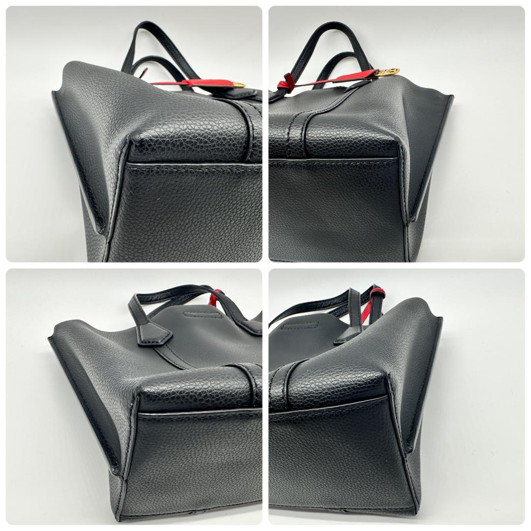 【美品】トリーバーチ ペリー 2way トートバッグ ショルダー 黒