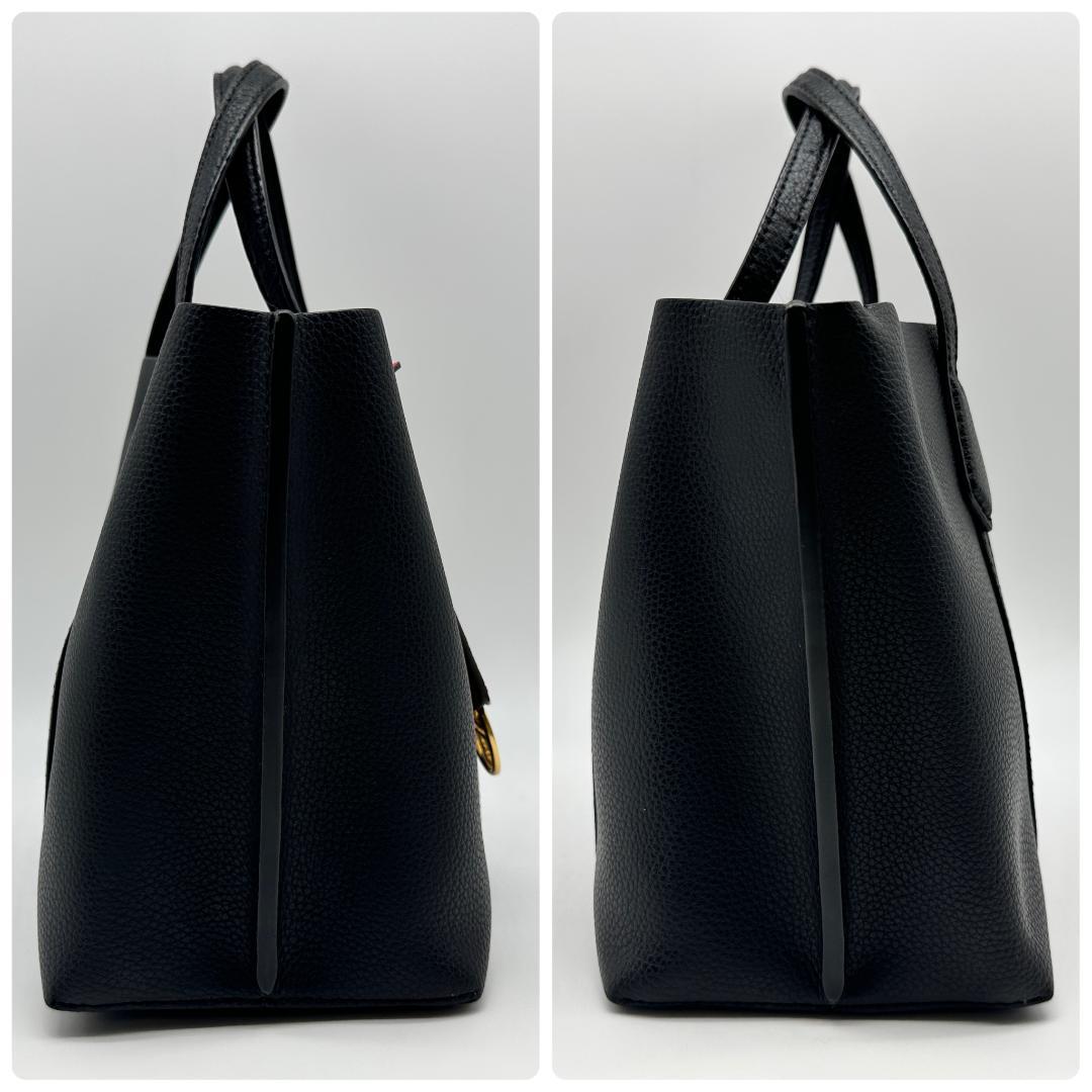 【美品】トリーバーチ ペリー 2way トートバッグ ショルダー 黒