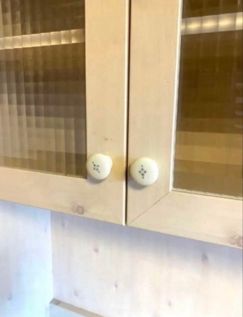 オシャレ食器棚　レンジボード　キッチンカウンター　北欧風