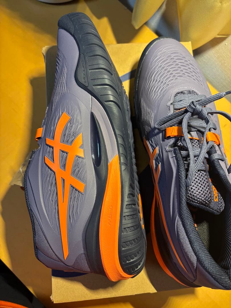 ASICS GEL-RESOLUTION X WIDEオレンジ