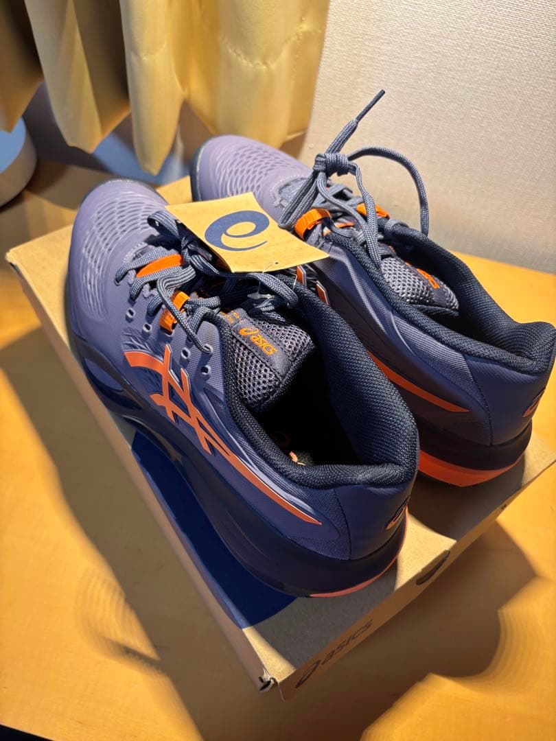 ASICS GEL-RESOLUTION X WIDEオレンジ