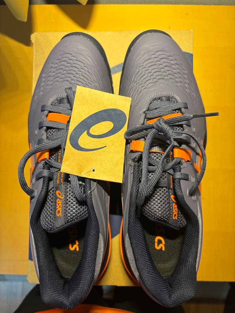 ASICS GEL-RESOLUTION X WIDEオレンジ