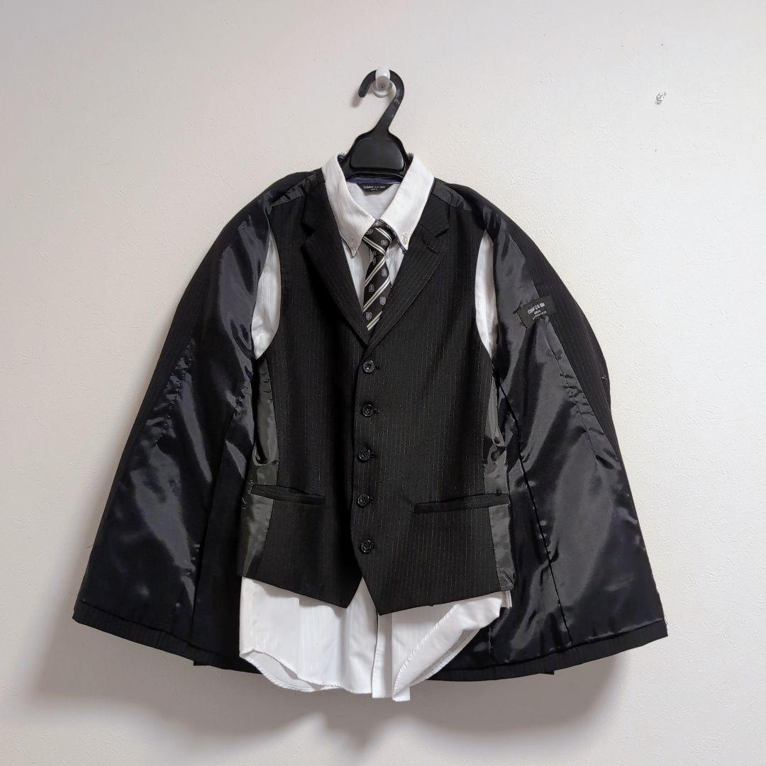 ■卒業式■COMME CA ISM■男の子ベスト付フォーマルスーツ(160 )