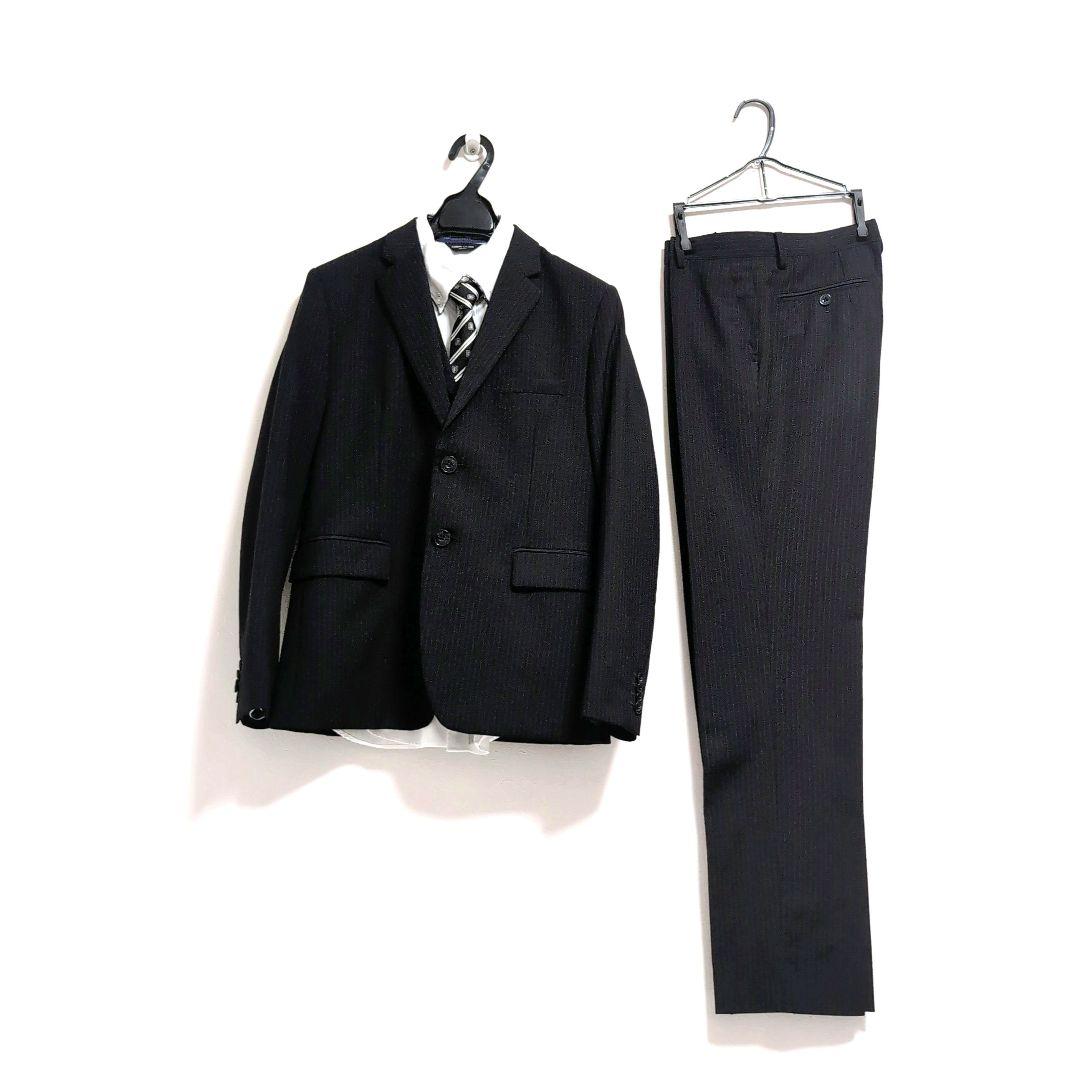 ■卒業式■COMME CA ISM■男の子ベスト付フォーマルスーツ(160 )