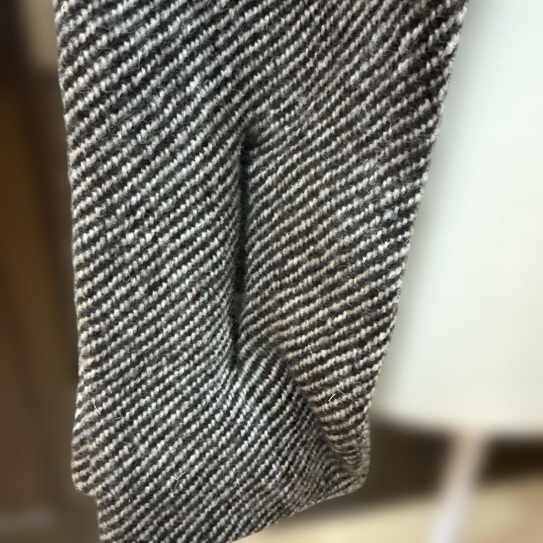 Yohji Yamamoto +Noir ヘリンボーン変形ストール