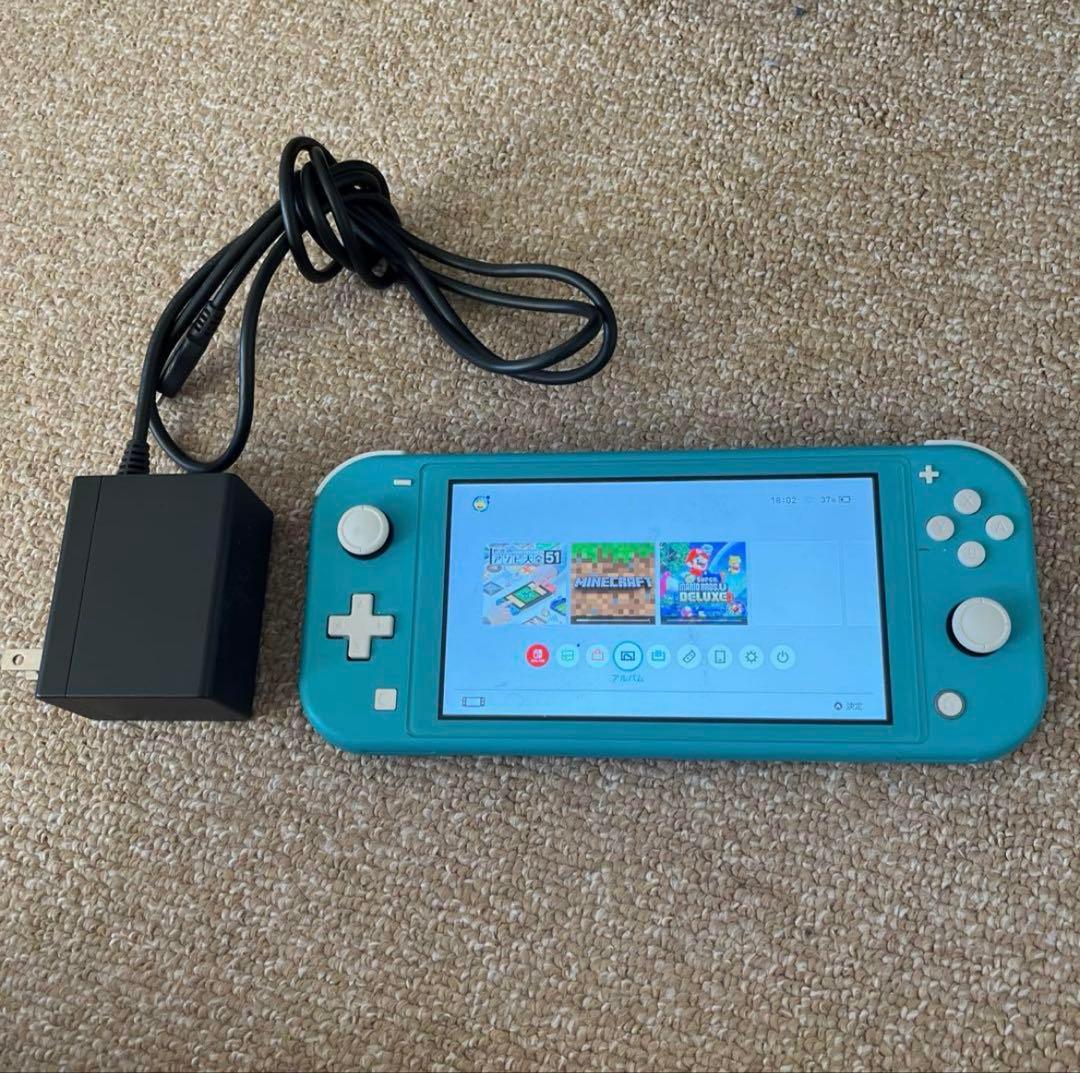 n*n様 Nintendo Switch Lite ターコイズ 本体 充電器付き
