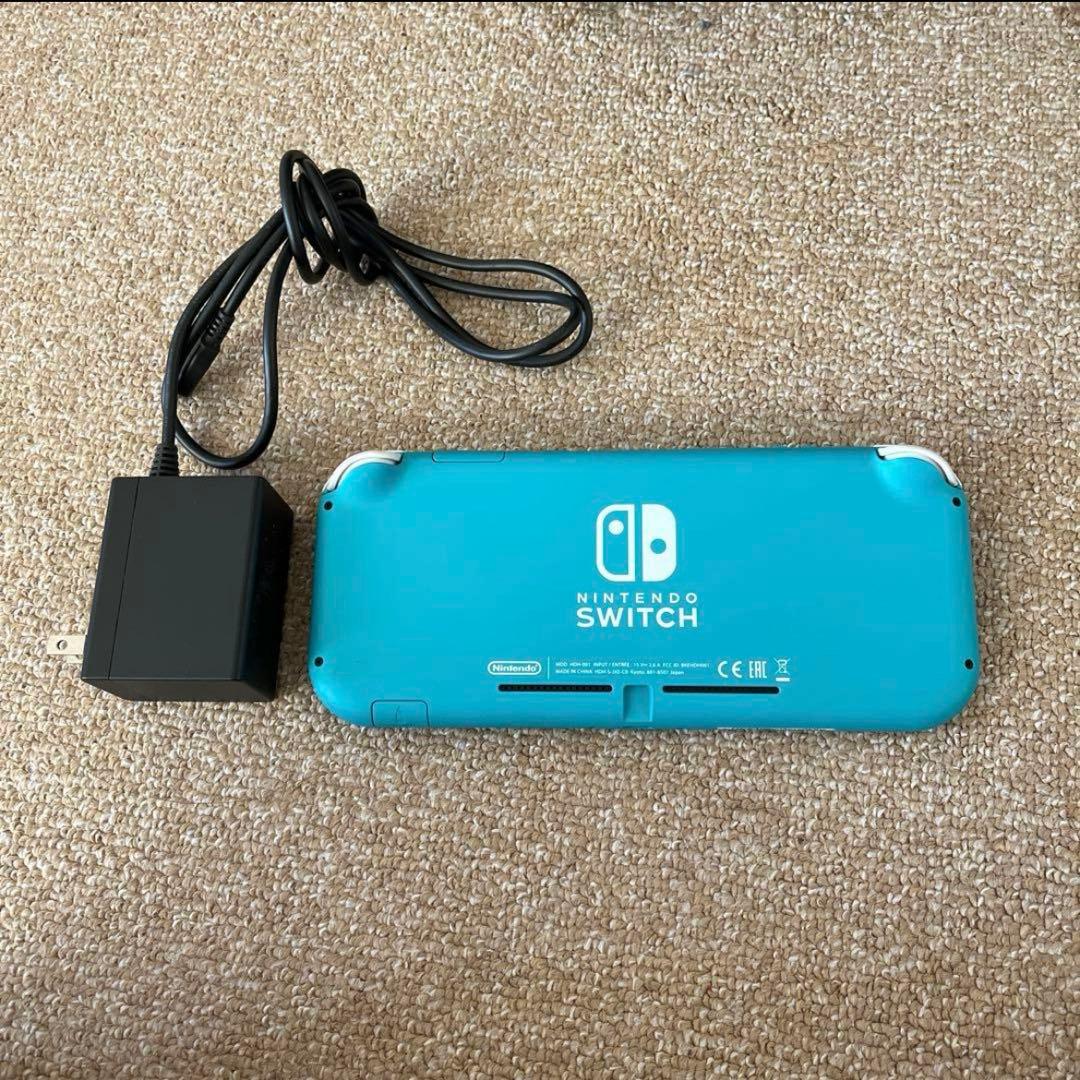 n*n様 Nintendo Switch Lite ターコイズ 本体 充電器付き