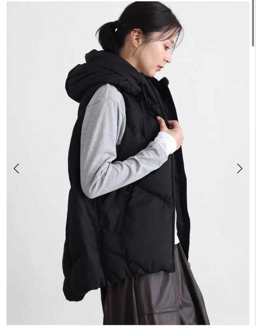 ヤマダヤ　CLOVE ソフトツイルダウンベスト