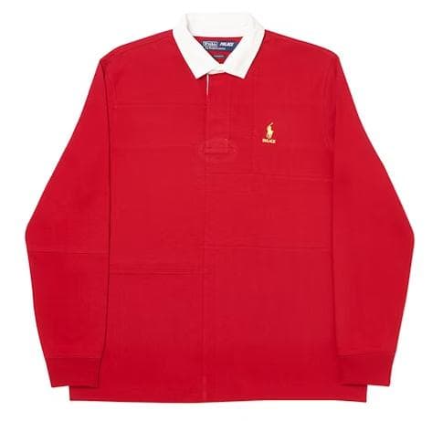トップス PALACE POLO RALPH LAUREN PIECED RUGBY