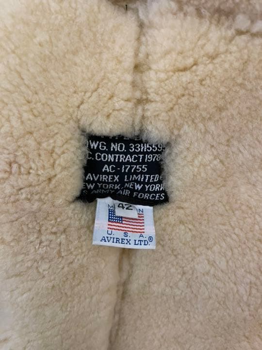 AVIREX B-3 フライトジャケット