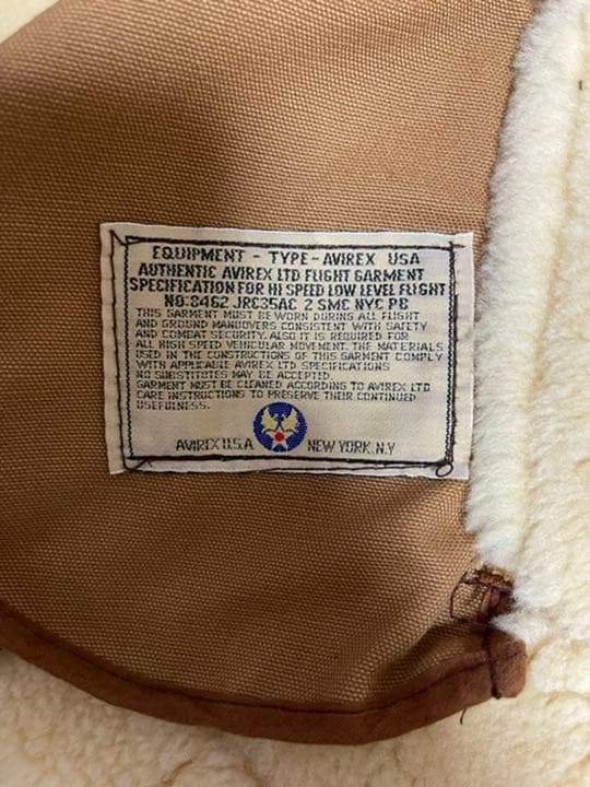 AVIREX B-3 フライトジャケット