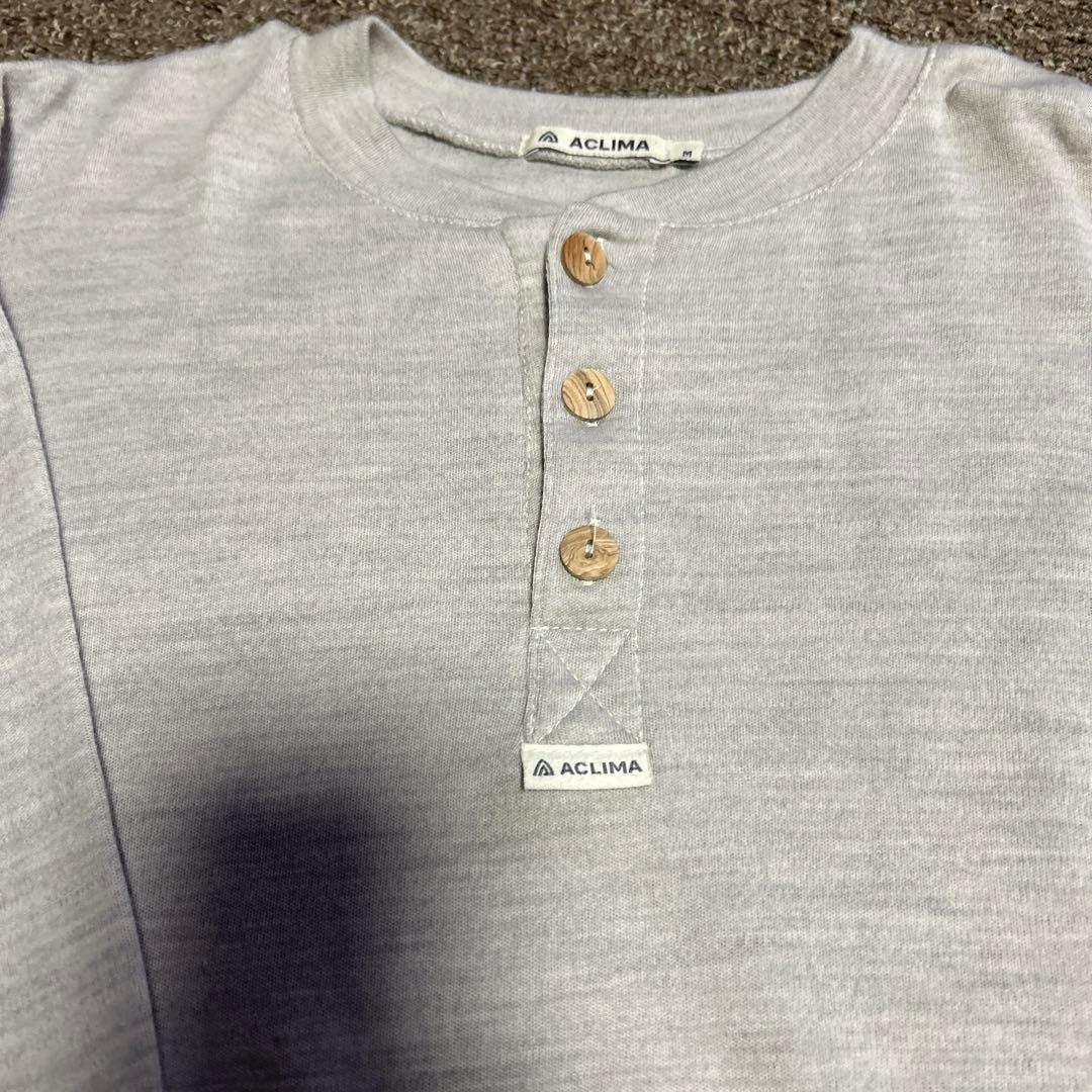 ACLIMAアクリマメリノウールシャツヤス