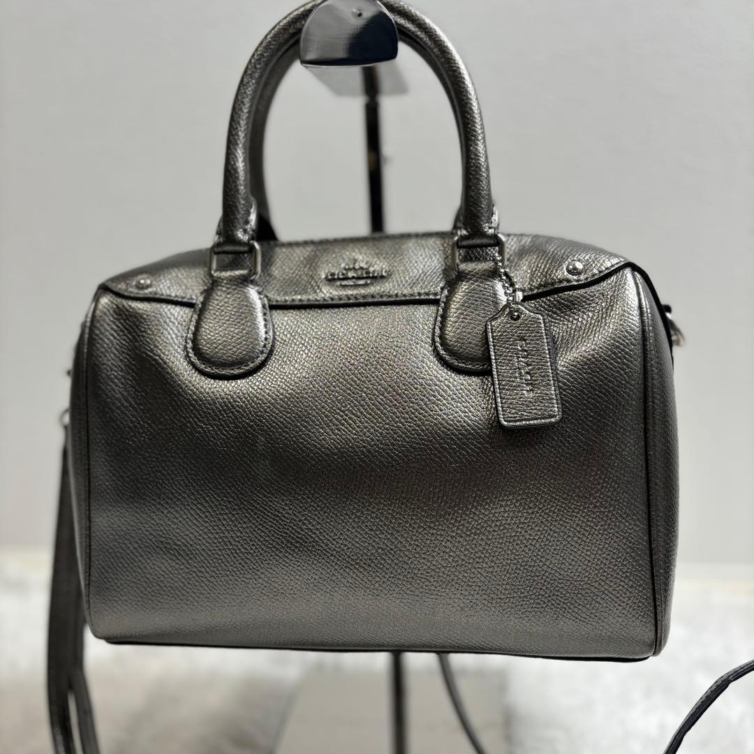COACH コーチ 2WAY ショルダーバッグ 56125 ミニボストン