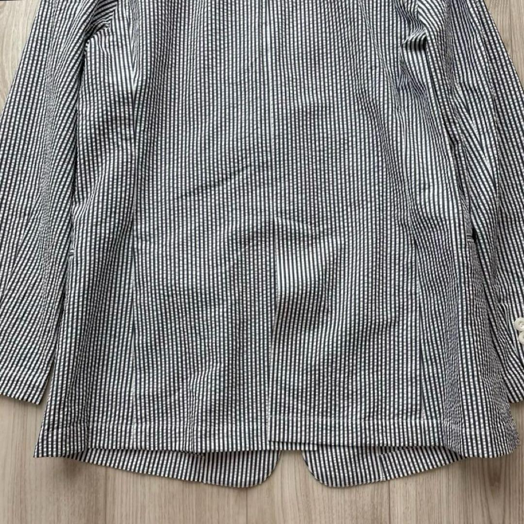 【極美品】Col Pierrot 現行 シアサッカージャケット 36 シルク混