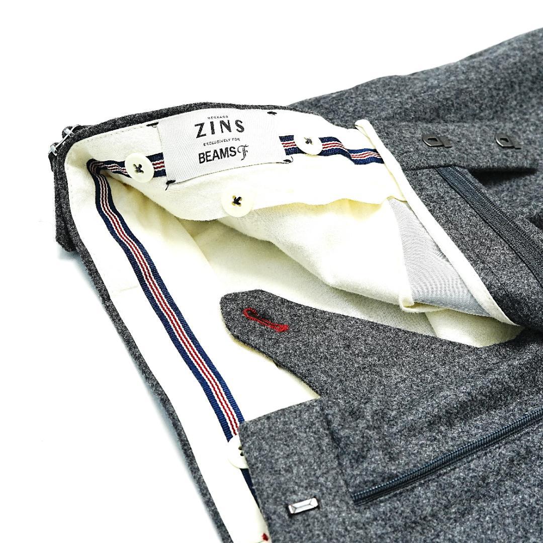 ⭐️美品 BEAMS F 別注 ZINS ウール フランネルパンツ