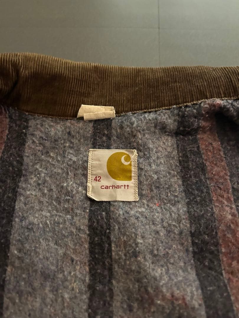 シュウ【希少】Carhartt USA製デニムジャケット 42