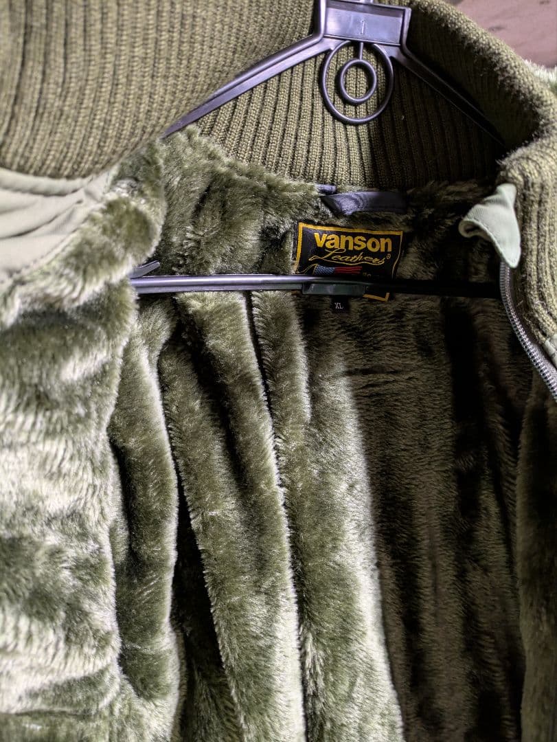 本日だけ値下げ！バンソン　ジャケット　オリーブグリーン