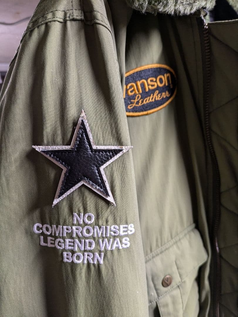 本日だけ値下げ！バンソン　ジャケット　オリーブグリーン