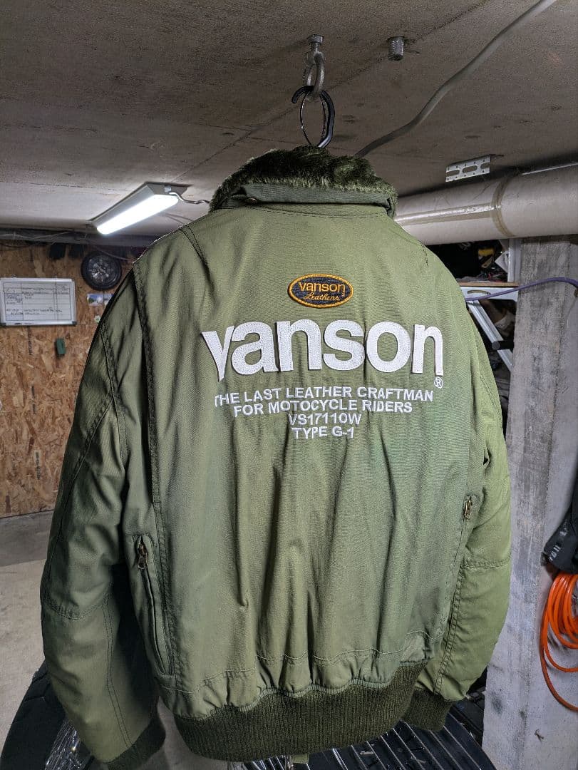 本日だけ値下げ！バンソン　ジャケット　オリーブグリーン