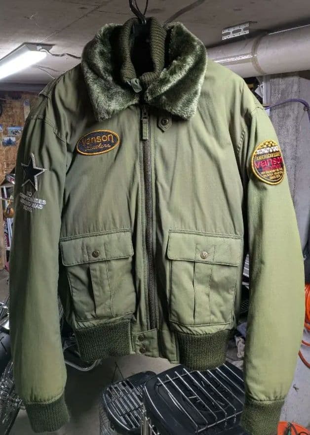 本日だけ値下げ！バンソン　ジャケット　オリーブグリーン