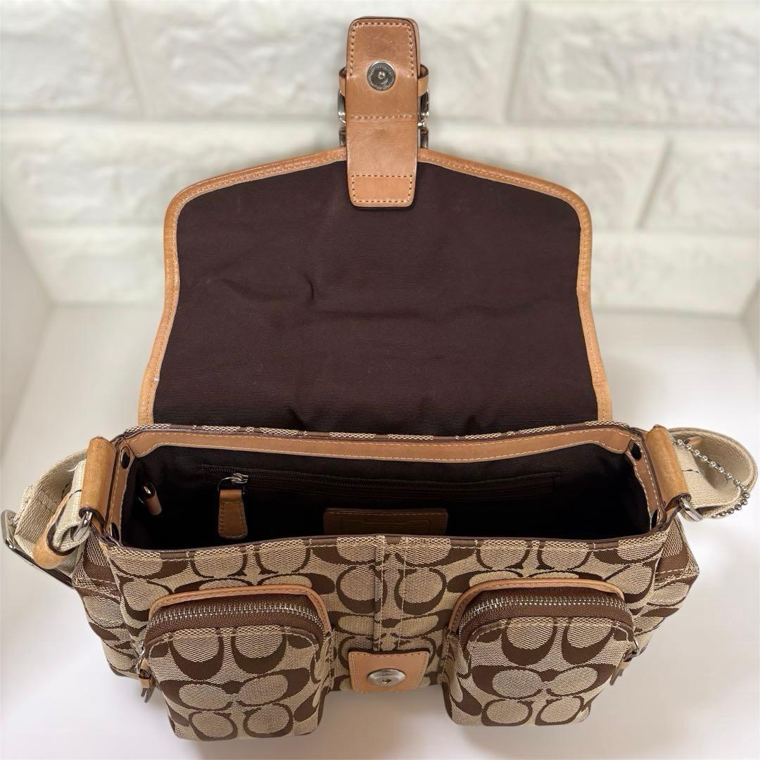 COACH コーチ ソーホー シグネチャー ショルダーバッグ