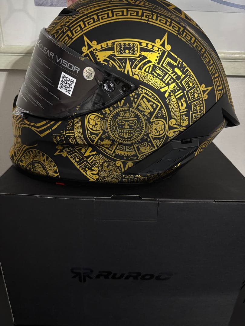 RUROC ルーロック　スカルデザインLサイズ インカム付き