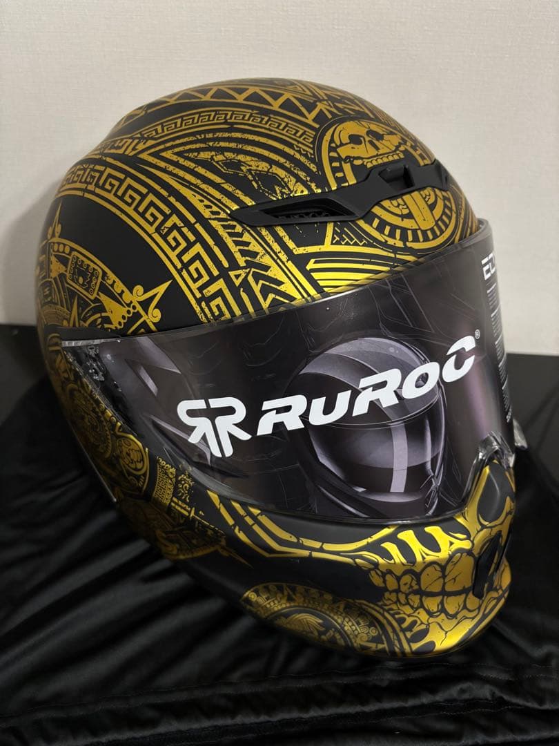 RUROC ルーロック　スカルデザインLサイズ インカム付き