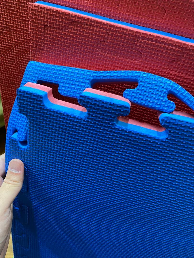 ［注文者専用ページ］ジョイントマット赤青13枚兵庫県法人送料込み