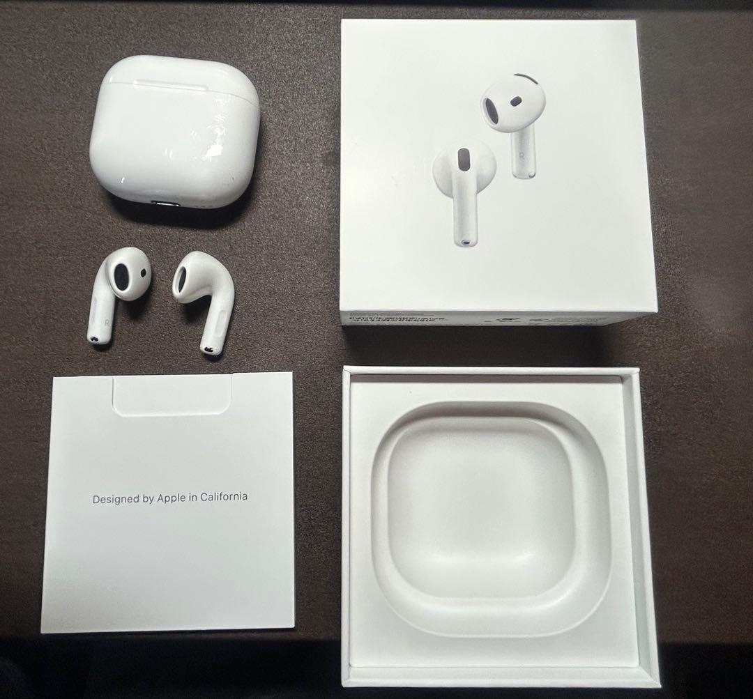 Apple AirPods 4 アクティブノイズキャンセリング(ANC)搭載