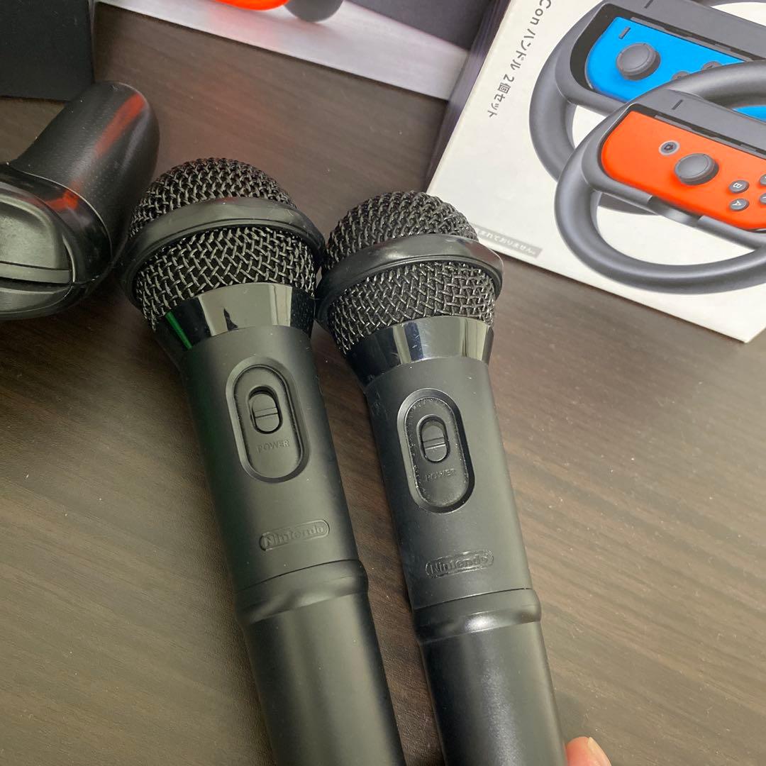スイッチ　Nintendo Switch 本体 ハンドル　プロコン　マイク