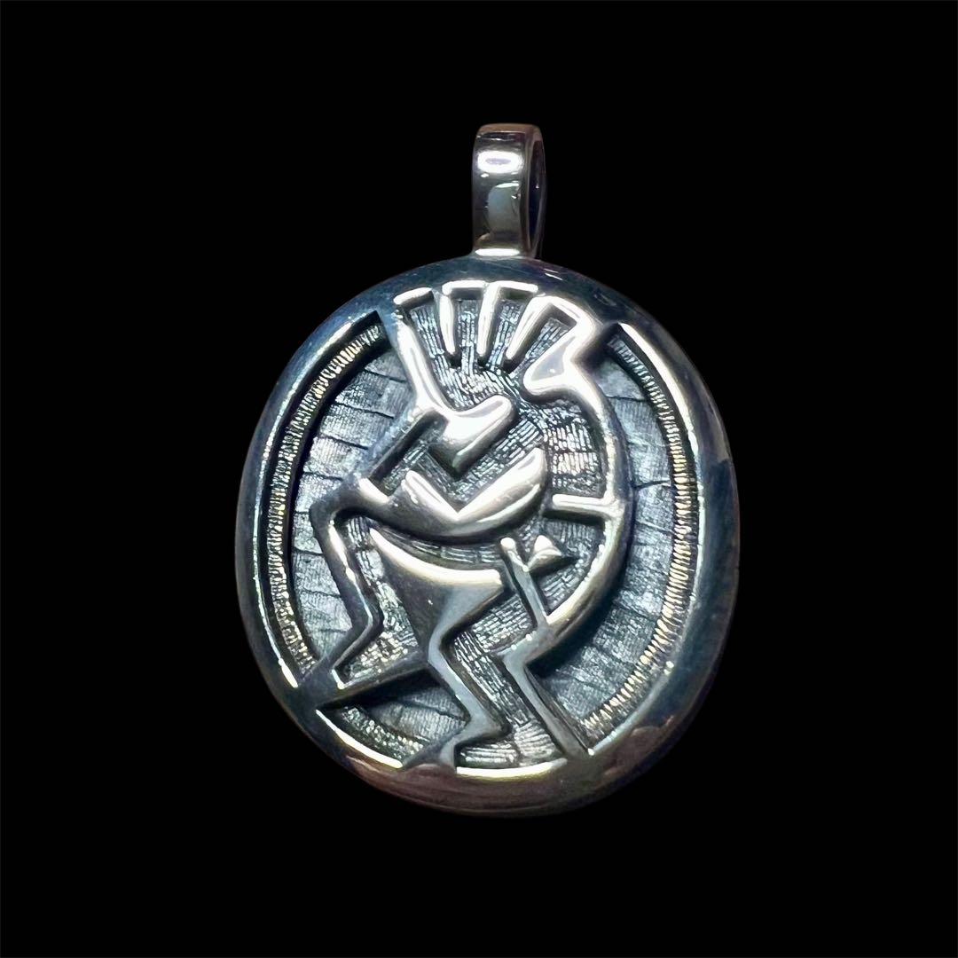 SAAD シルバー925 ココペリデザイン ペンダントトップ