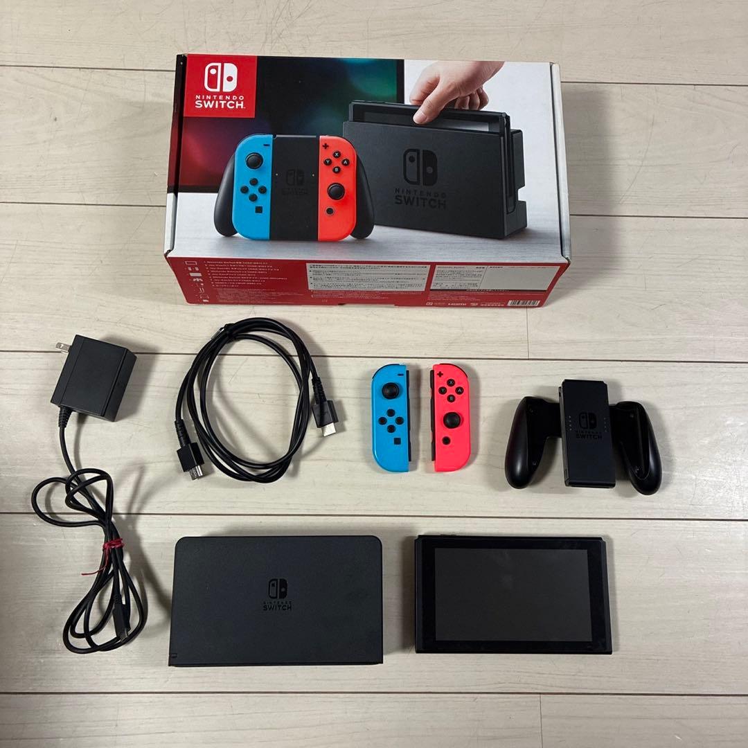 Nintendo Switch ネオンブルー/ネオンレッド 本体　ジャンク