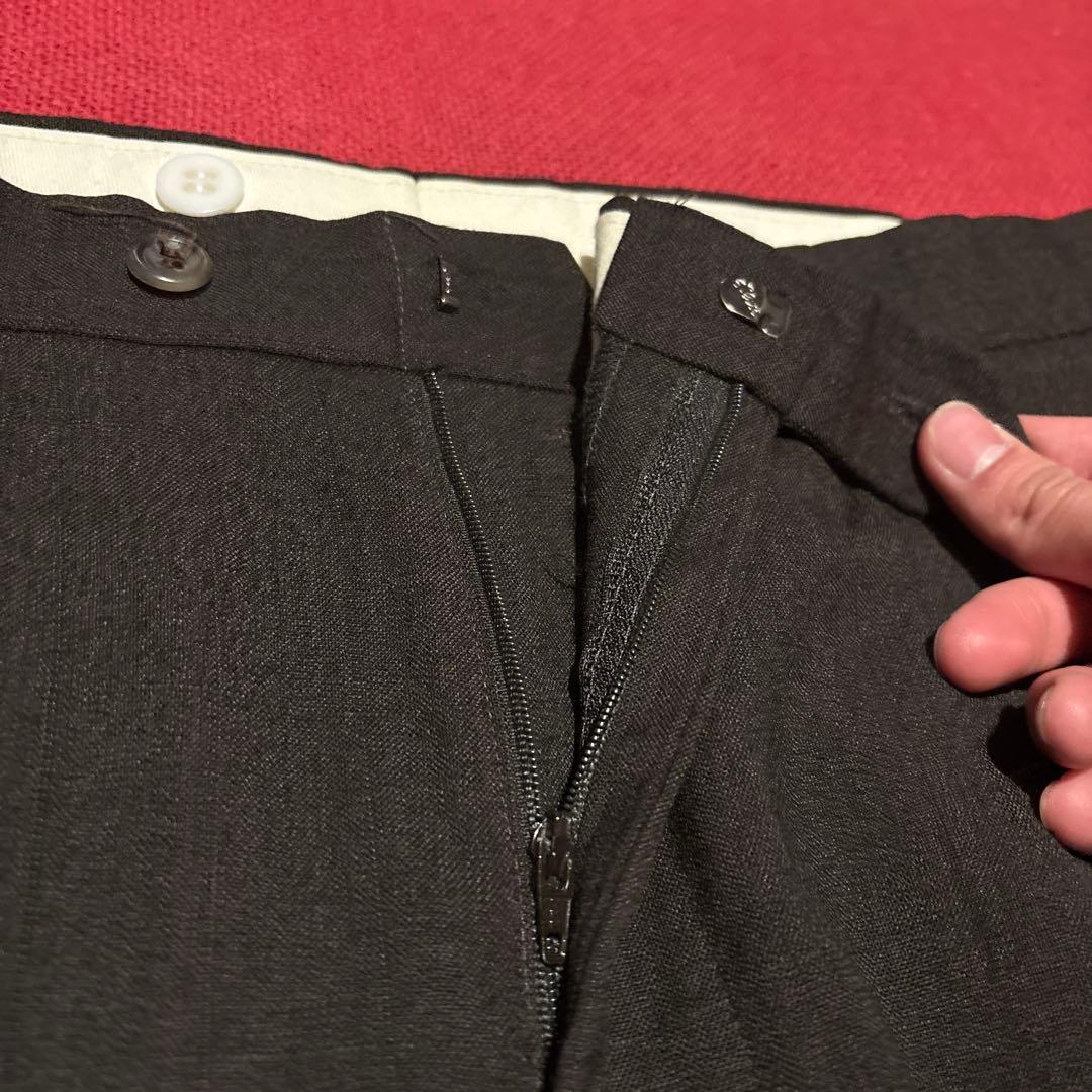 70s80sオールド スラックス ダブル 極太 ワイド　50s60s