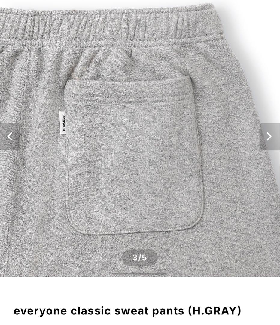ウェア everyone classic sweat pants (H.GRAY)