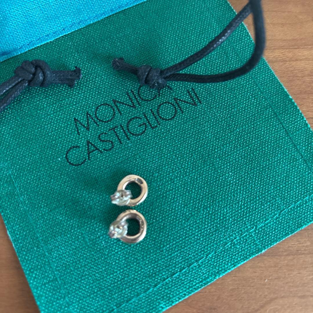 MONICA CASTIGLIONI モニカカスティリオーニ　円形ピアス