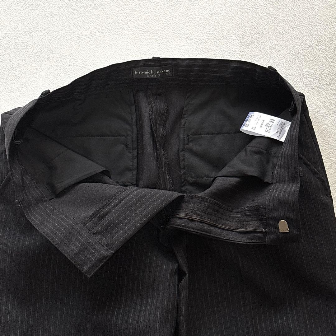 【極美品】ヒロミチ ナカノ 男の子 黒 セットアップ 卒服5点セット 165㎝