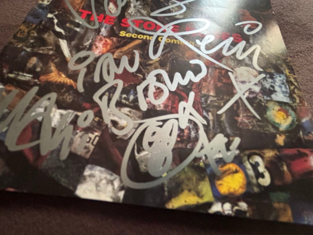 レアThe Stone Roses サインCD ストーンローゼズ　イアンブラウン
